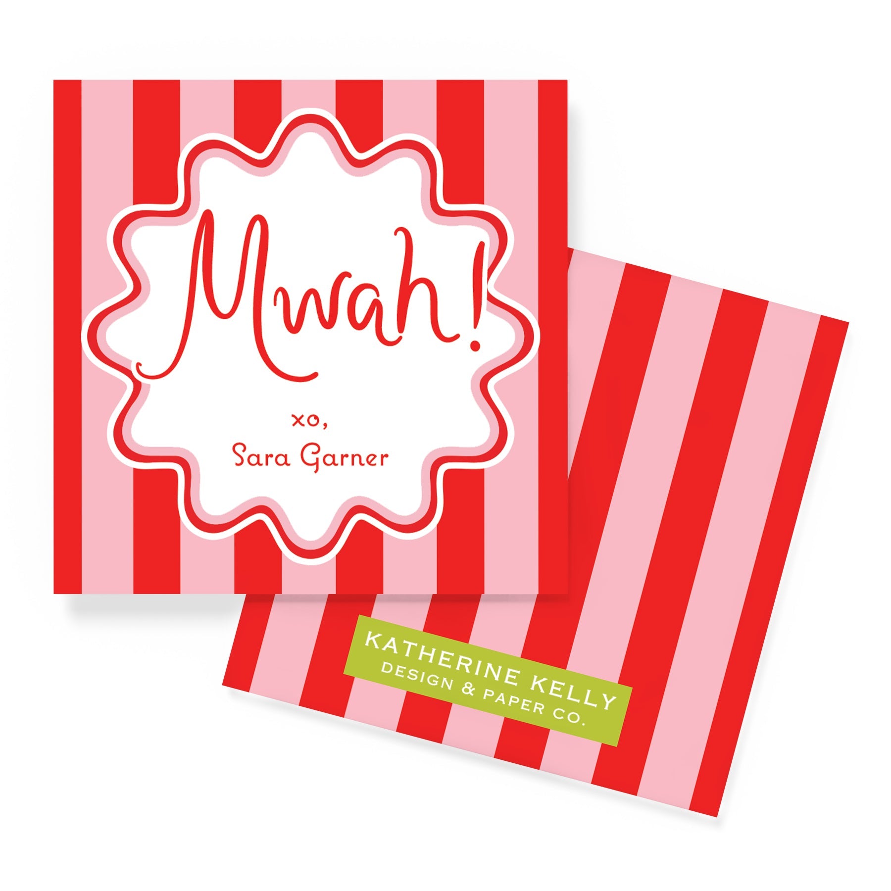 Pink Doodly-doo Enclosure Card