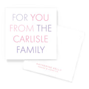 A Gift For You Lovey Enclosure Card
