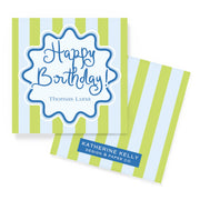 Lime Doodly-doo Enclosure Card