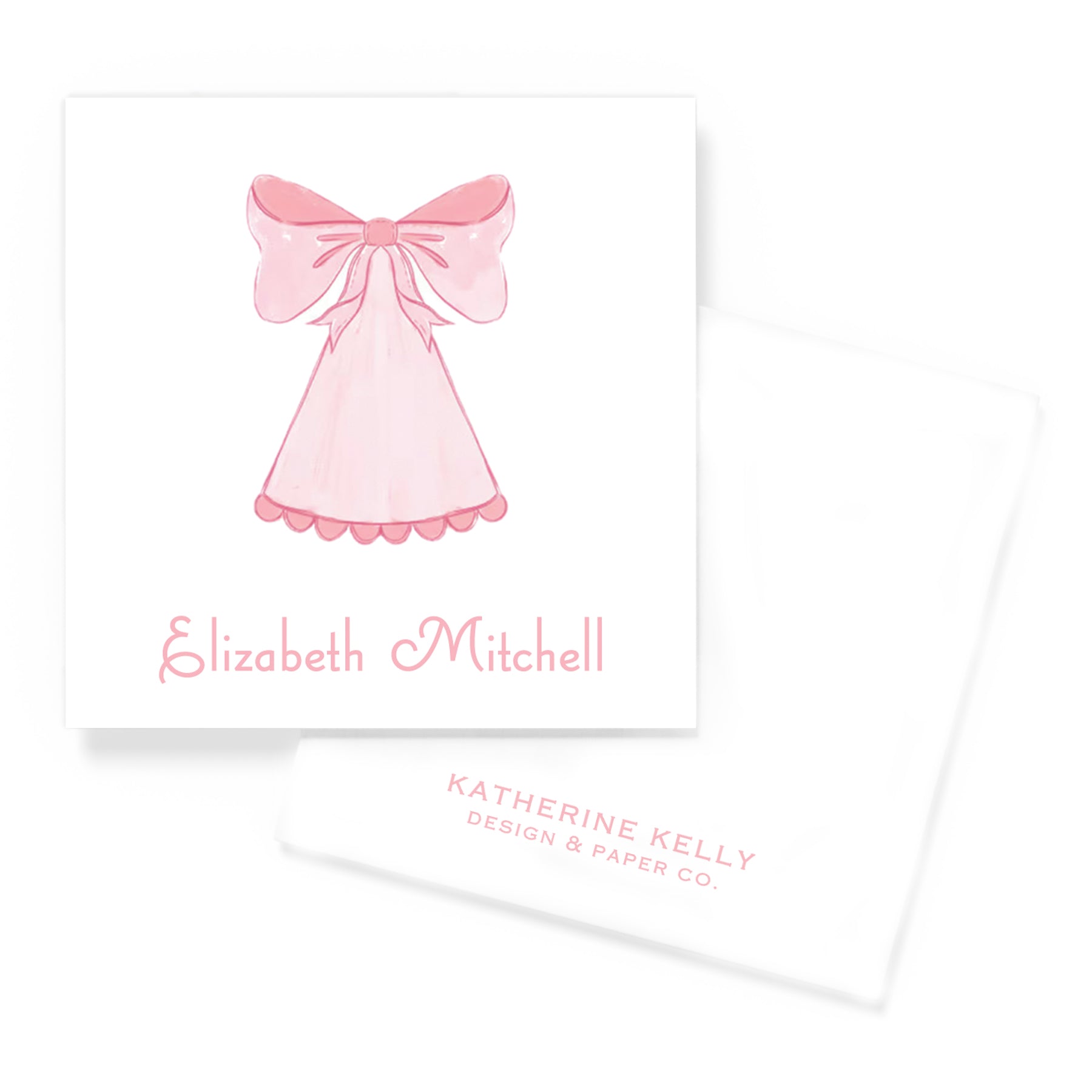 Pink Party Hat Enclosure Card