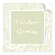 Sage Marbled Stickers