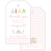 Princess Dresses Party Favor Tag