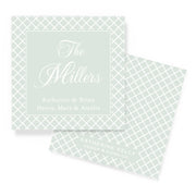 Sage Diamond Trellis Enclosure Card