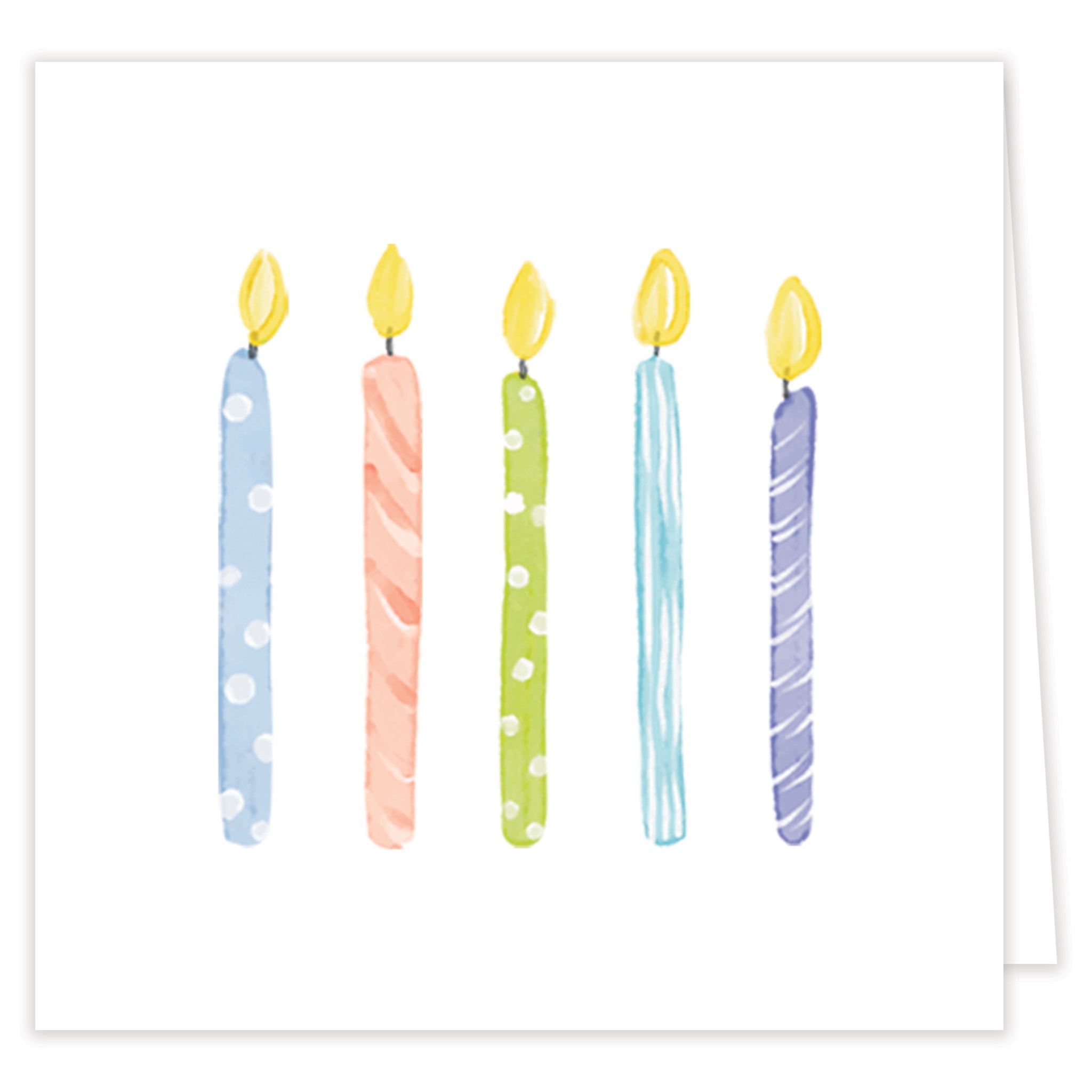Blue Make A Wish Folded Note Set With Envelopes