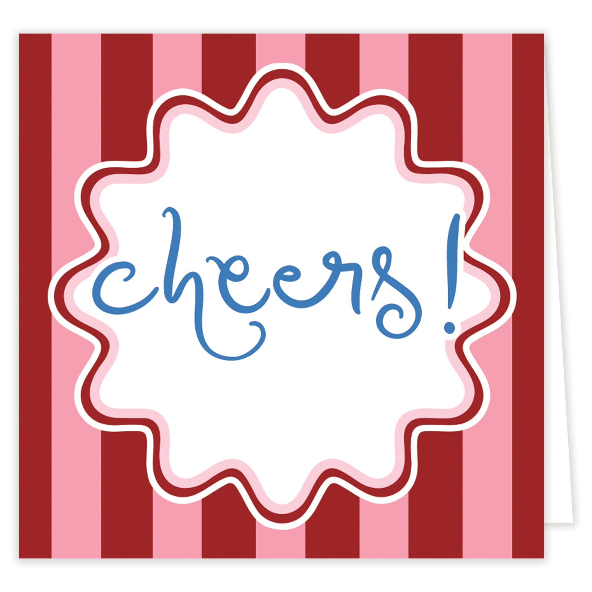 Burgundy Doodly-doo Folded Note Set With Envelopes