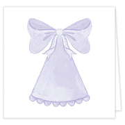 Lilac Party Hat Folded Note Set With Envelopes