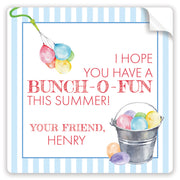 Blue Bunch-o-fun Stickers