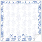 Blue & White Chinoiserie Square Notepad