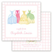 Princess Dresses Enclosure Card