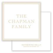 Classic Taupe Enclosure Card