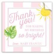 Sunshine Cabana Stickers