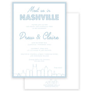 Nashville Skyline Party Invitation