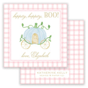 Bippity Boppity Boo! Pink Halloween Card