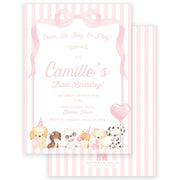 Puppy Party Invitation