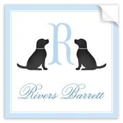 Rivers Labrador Stickers