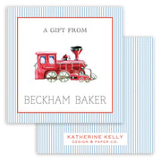 Choo Choo Train Enclosure Card