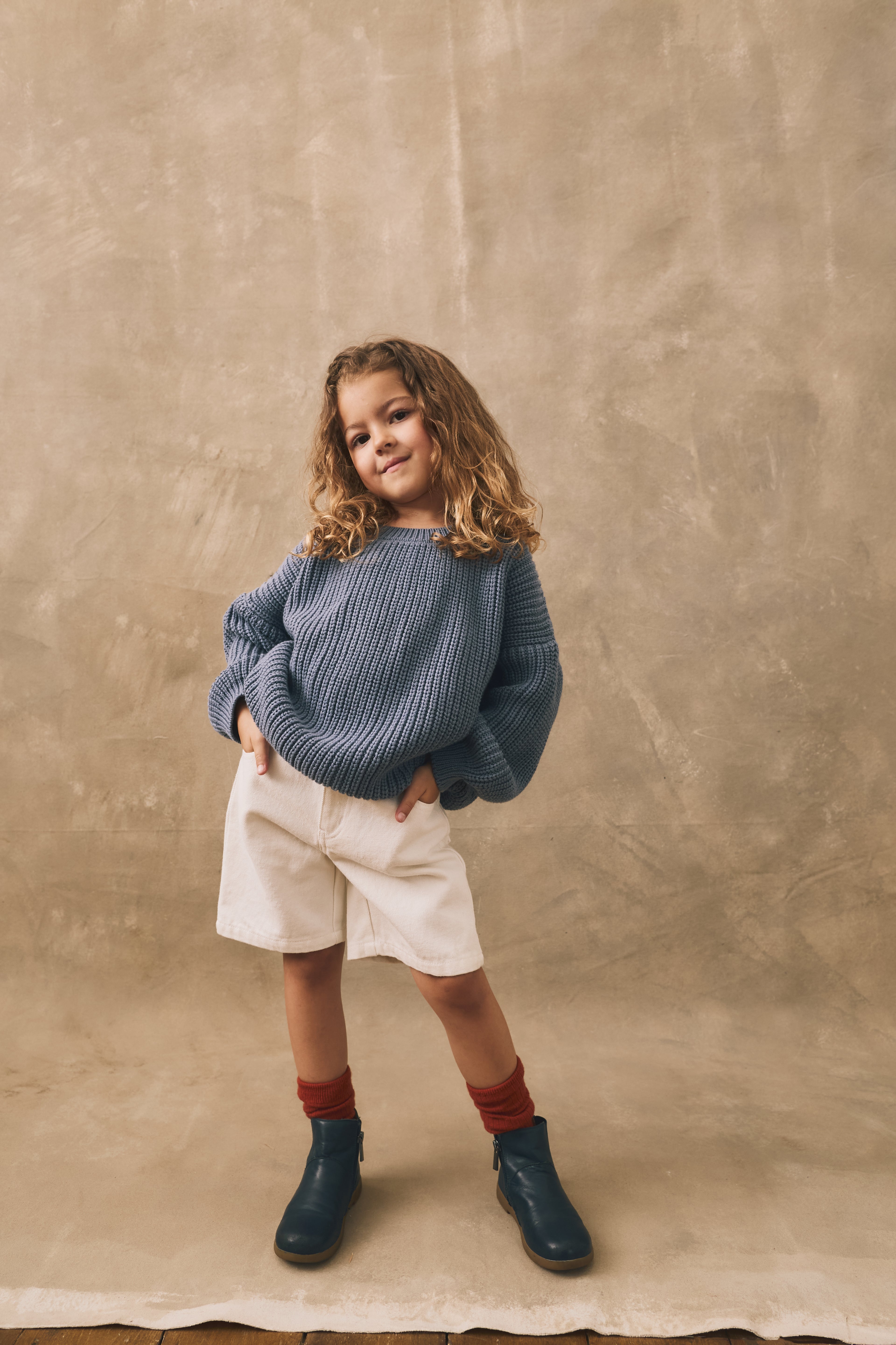 The Simple Folk Denim Short | Classic Rolled Hem Style