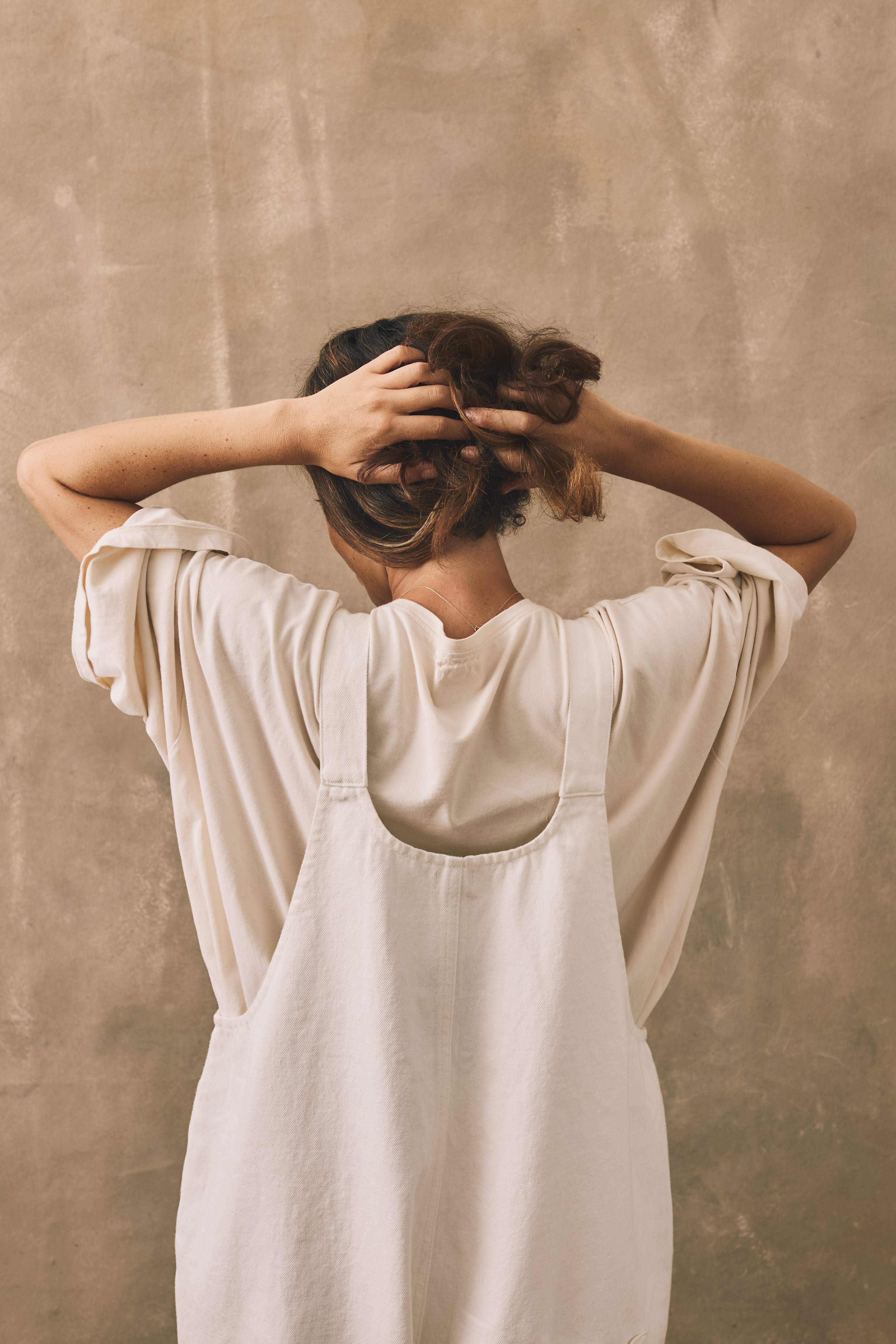 The Oversized Denim Dungaree - Women's | The Simple Folk