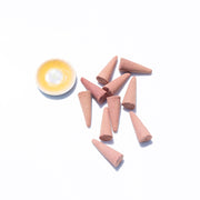 Blessings Vanilla & Marigold 22 Incense Cones And Ceramic Burner