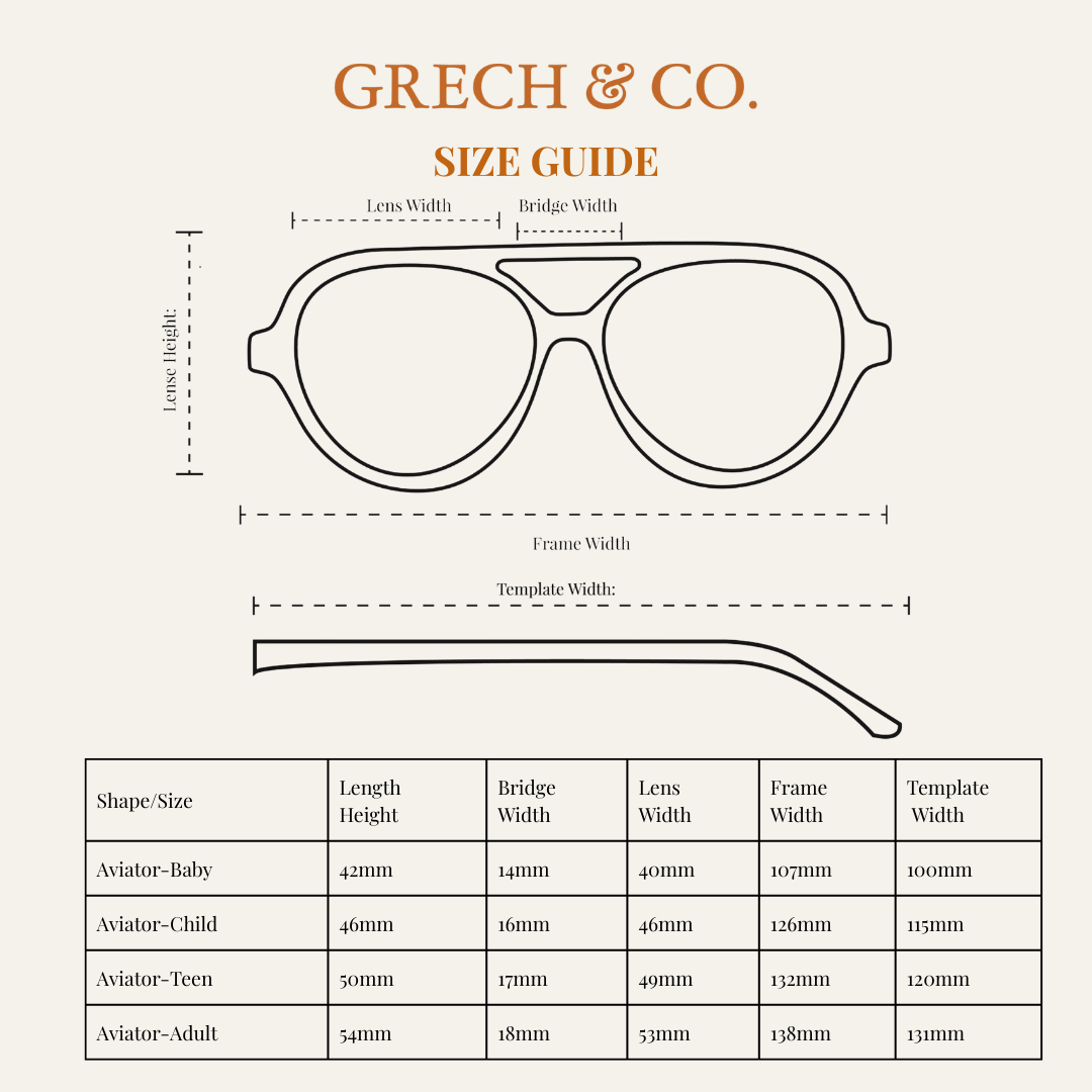 Aviator | Polarized Sunglasses | Baby | 0-2 Y