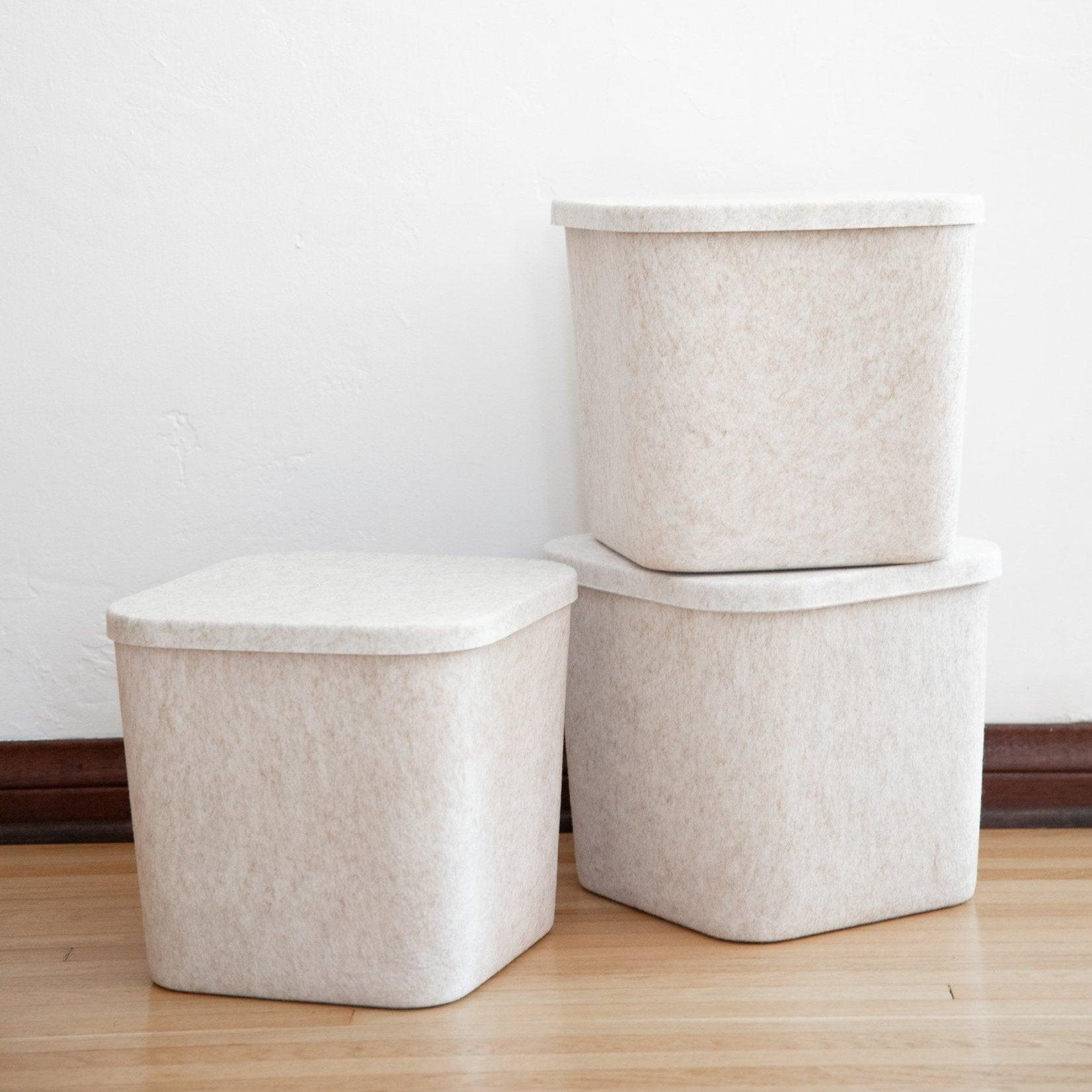 The Sculpted Bin - Original With Lid
