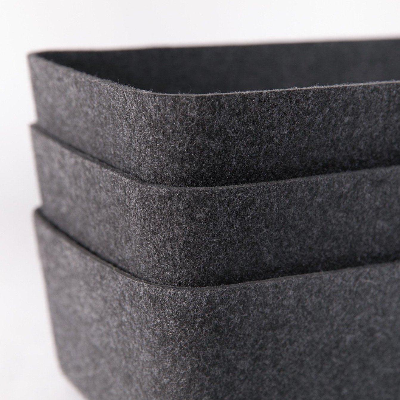 The Sculpted Bin - Long | Set Of 3
