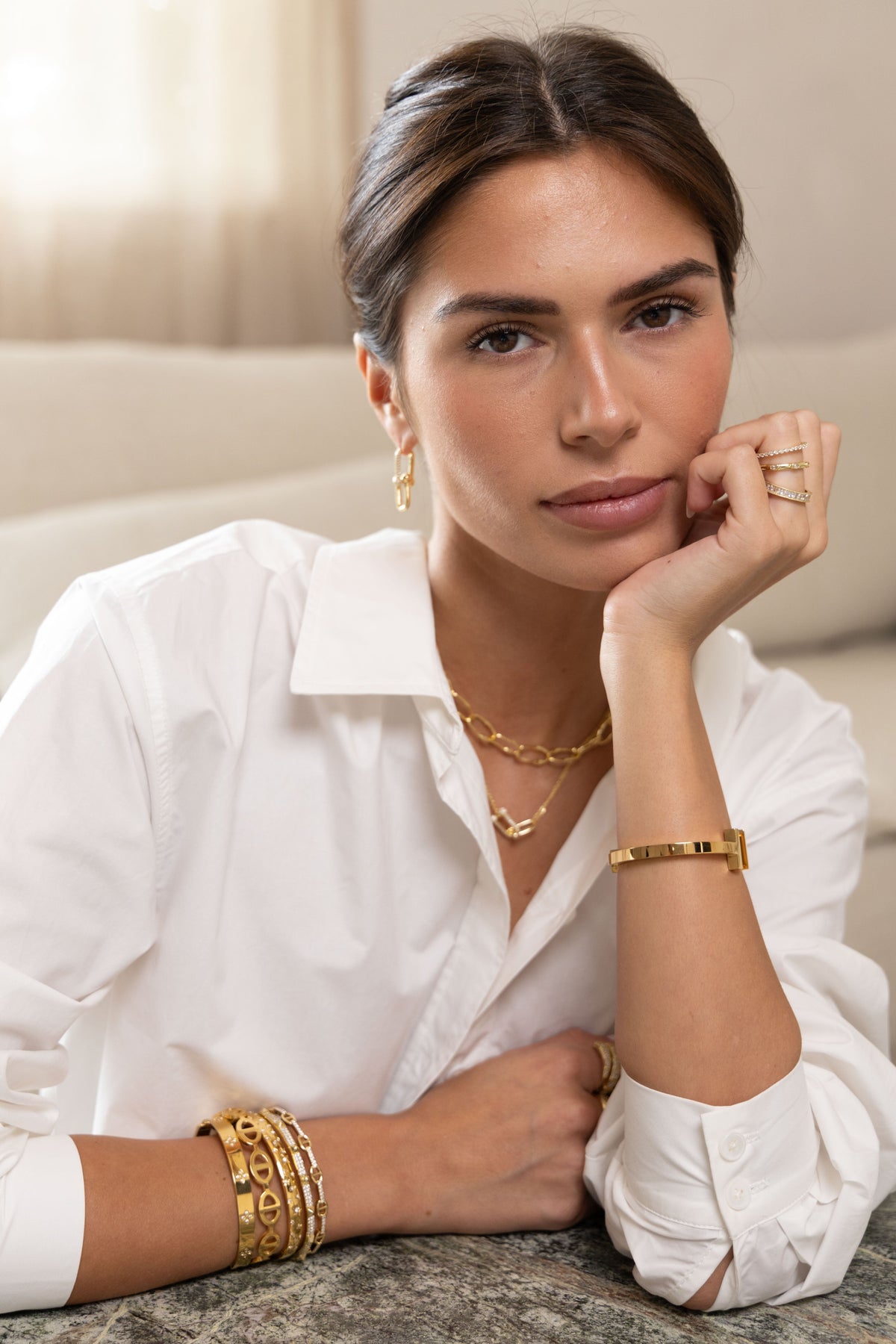 Ivy Cz Ring Set