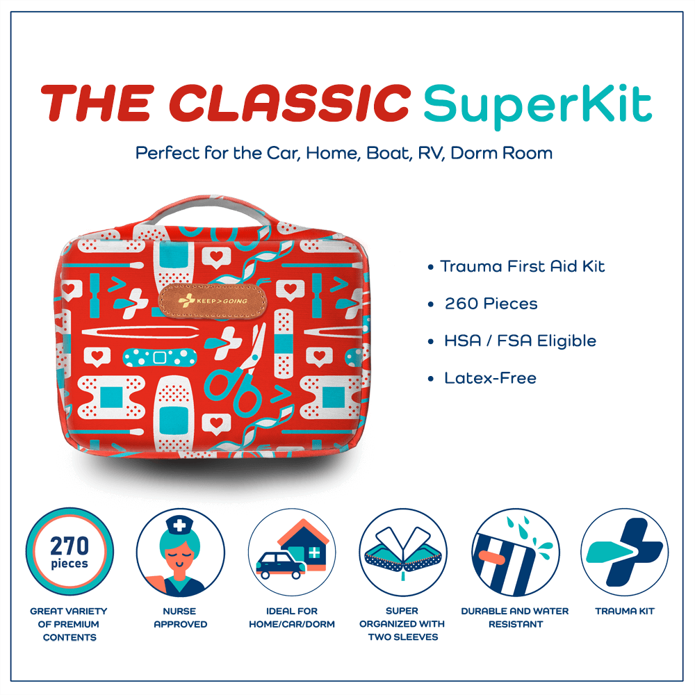 First Aid Superkit (270 Pcs)