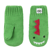 Baby/toddler Knit Mittens - Devin The Dinosaur
