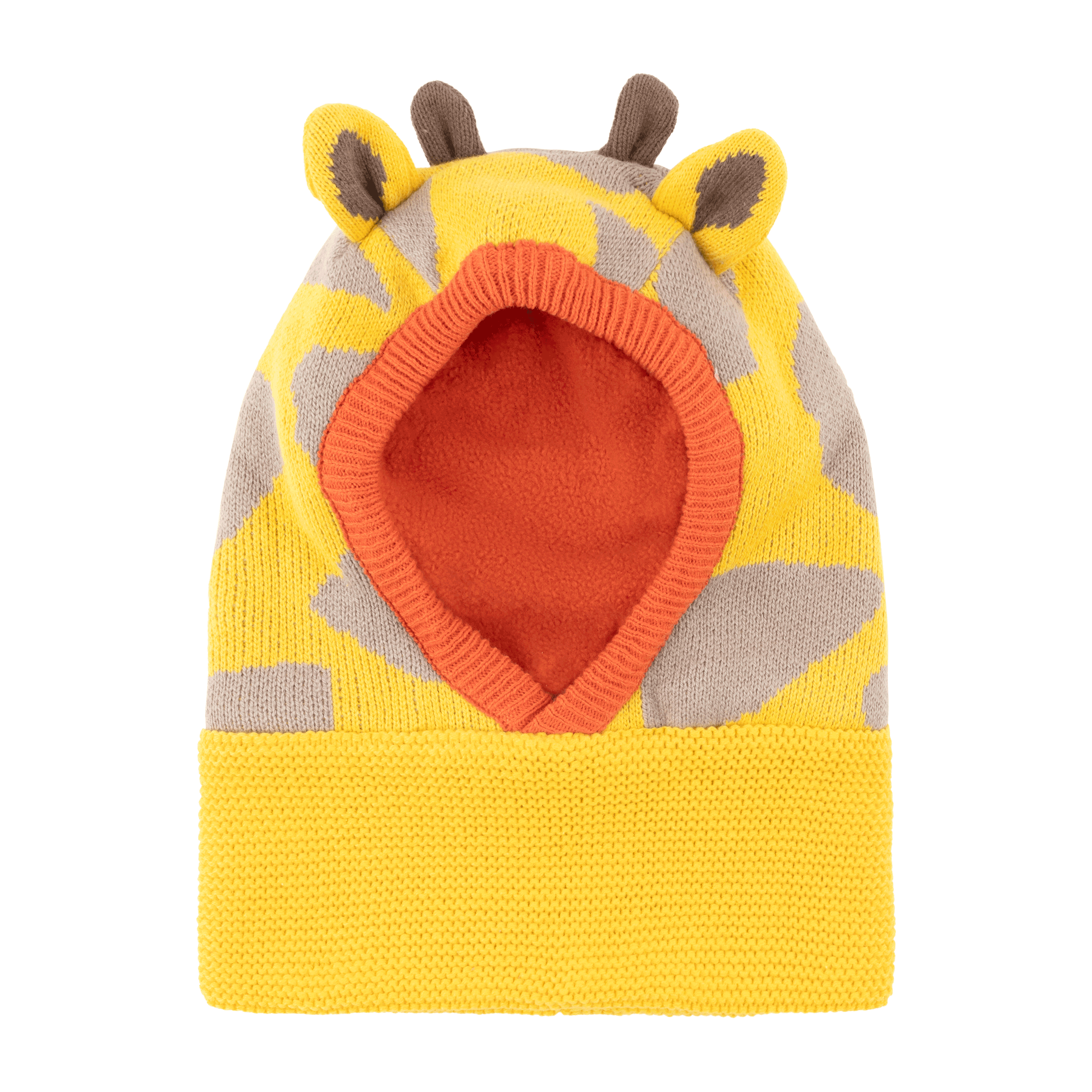 Baby/toddler Knit Balaclava Hat - Jaime The Giraffe