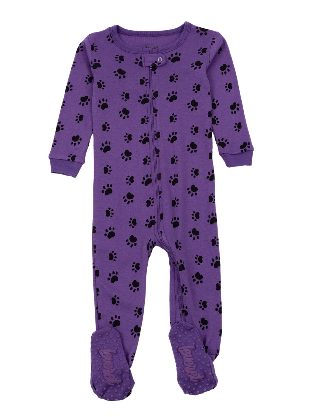 Baby Footed Paw Print Pajamas