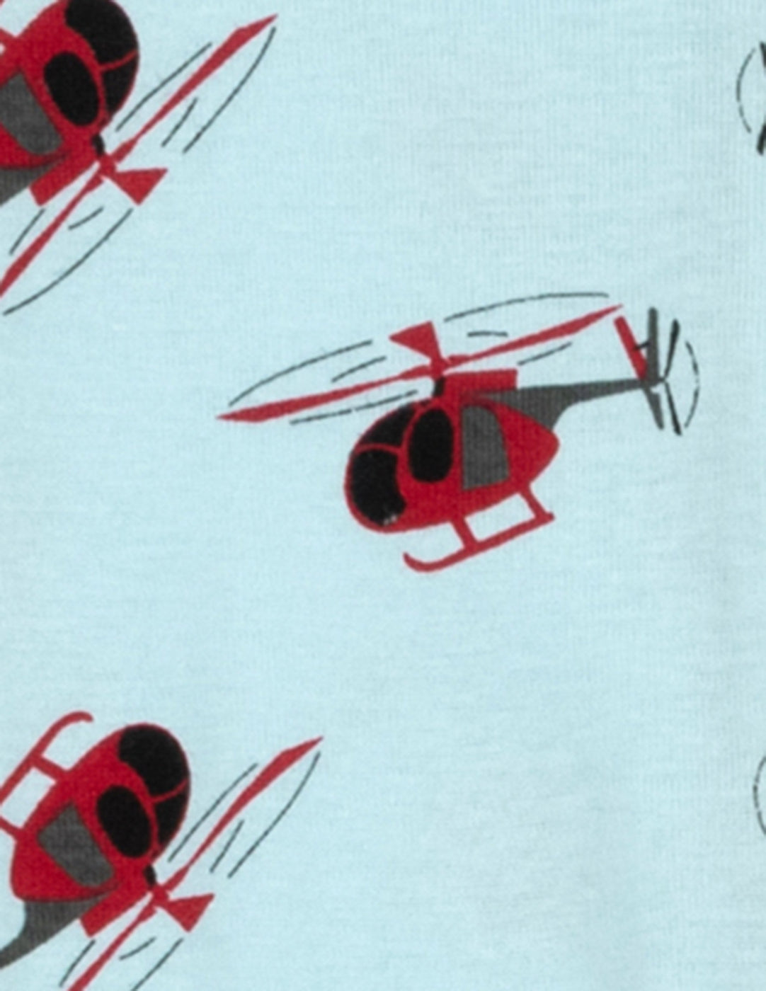 Baby Footed Camouflage Print Pajamas