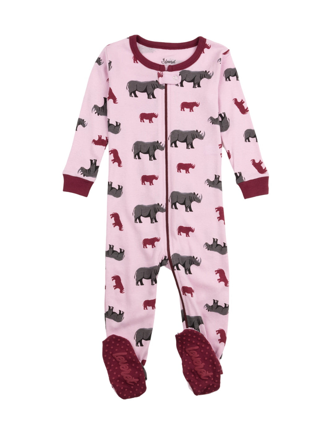 Baby Footed Zoo Animals Pajamas