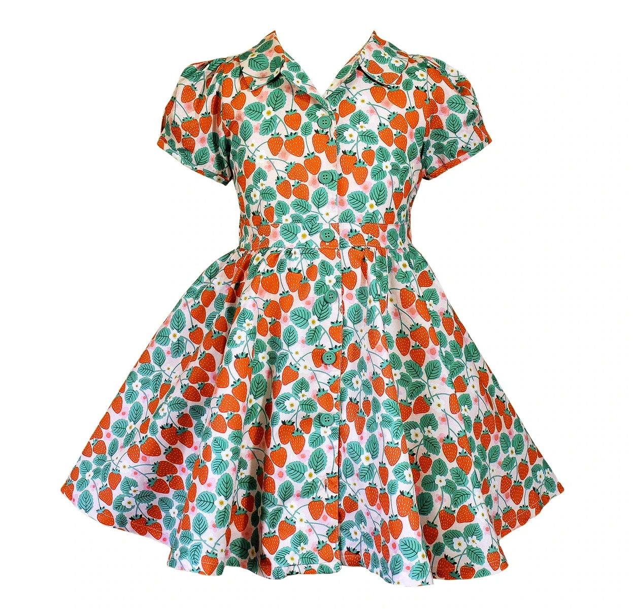 "love You Berry Much" Betsy Retro Dress