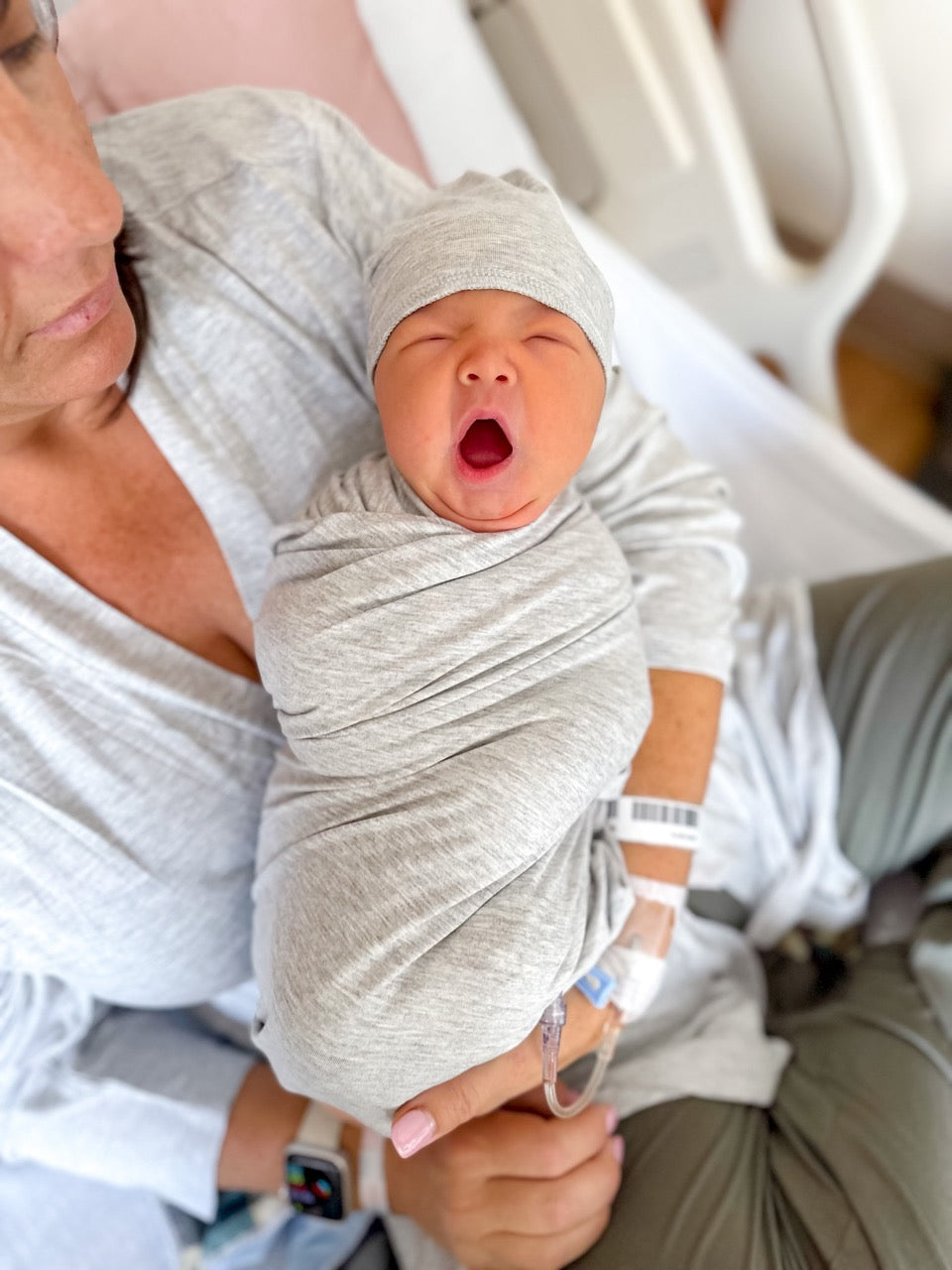 Luxe Bamboo Newborn Gown Set