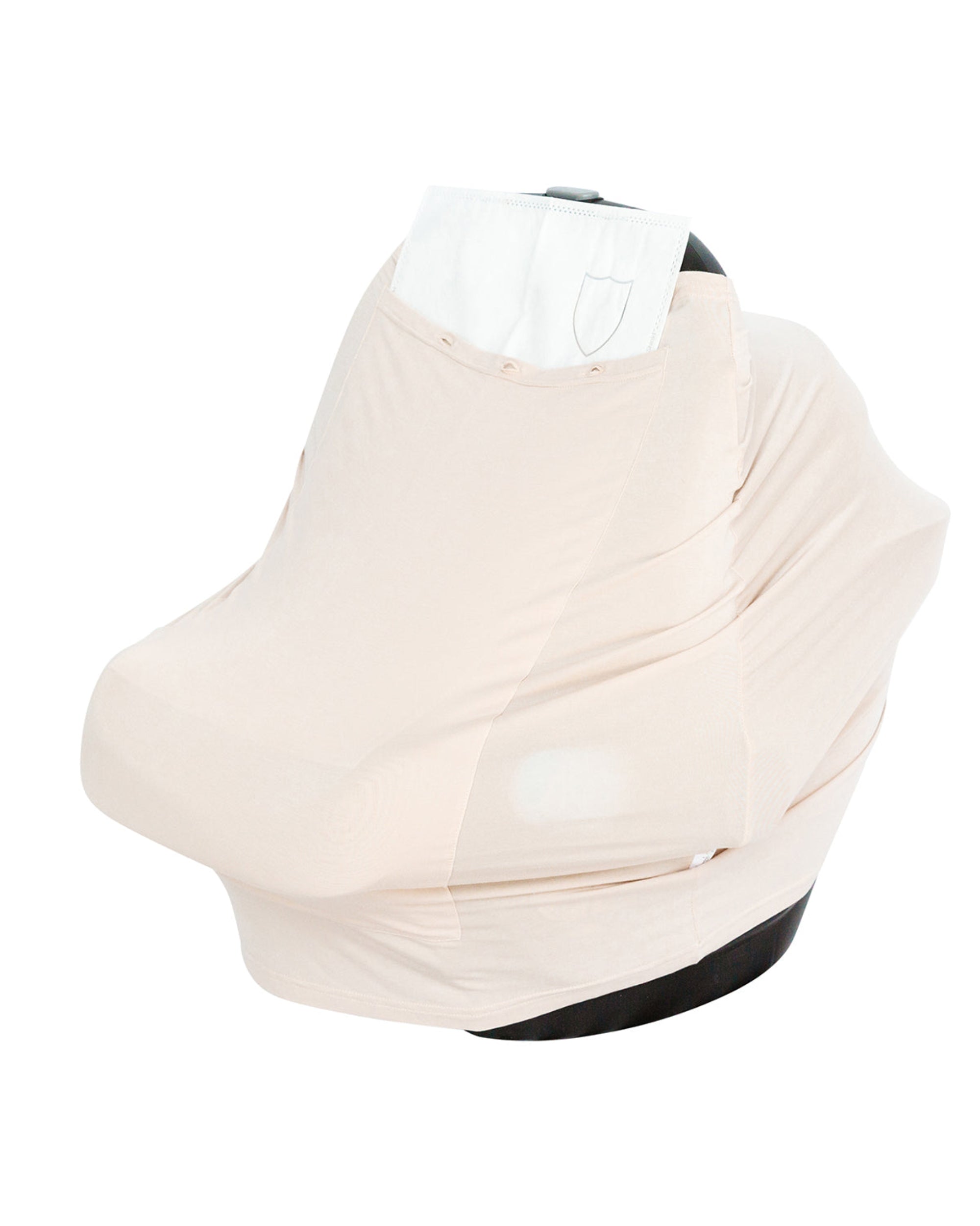 ® Luxe Bamboo Multi-use Antimicrobial Air Filtering Infant Cover Tan Sand