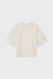 Relaxed Organic Cotton Trumpet Sleeve T-shirt