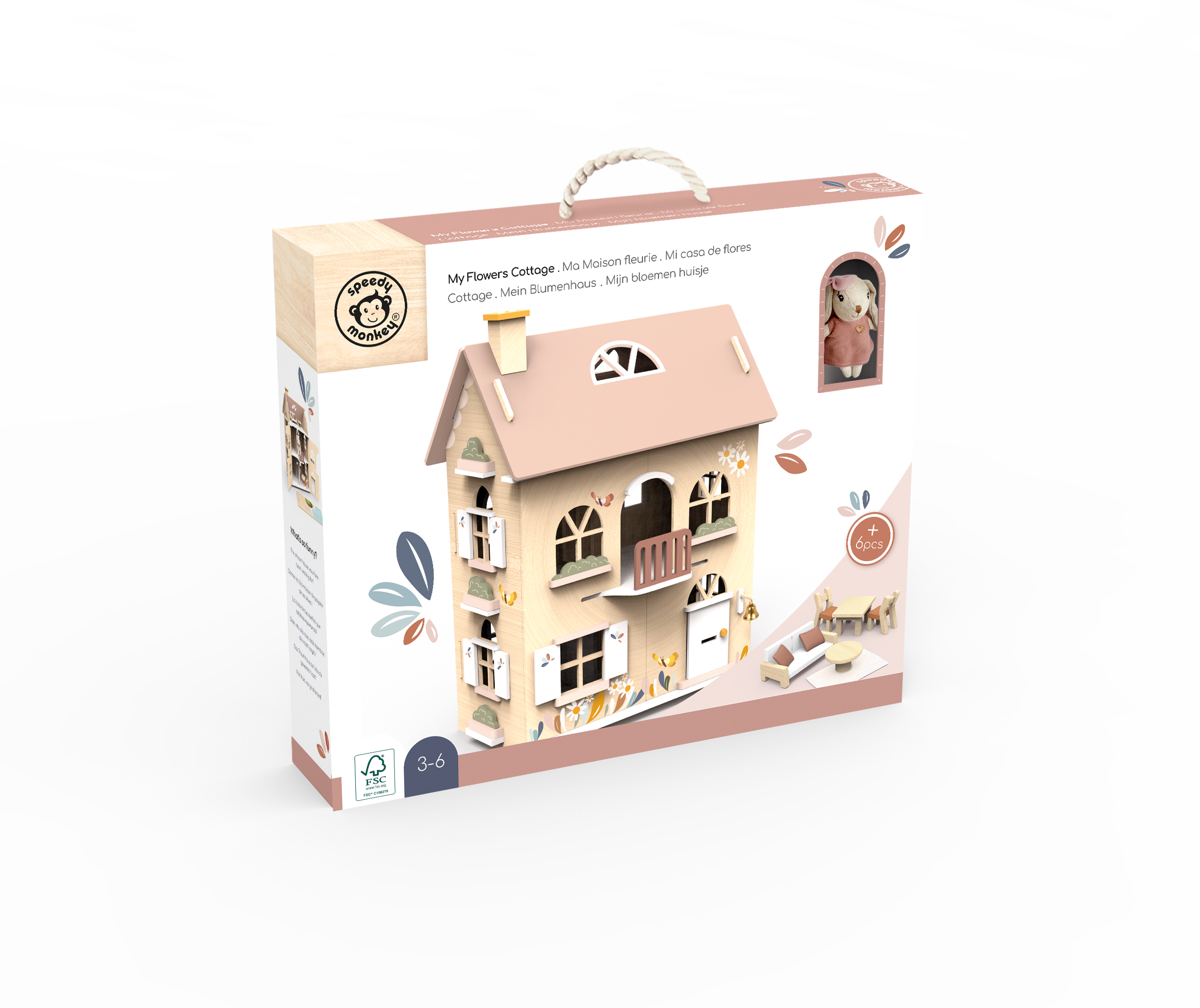 Flowers Cottage W/starter Set Incl. 1 Character