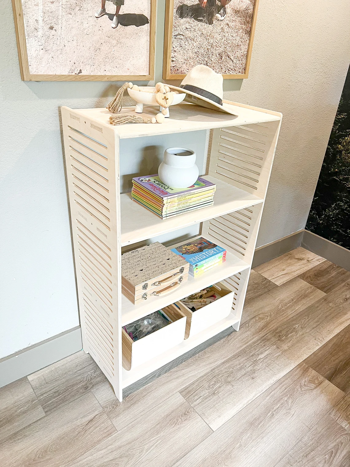 Sparrow- Large Toy Shelf