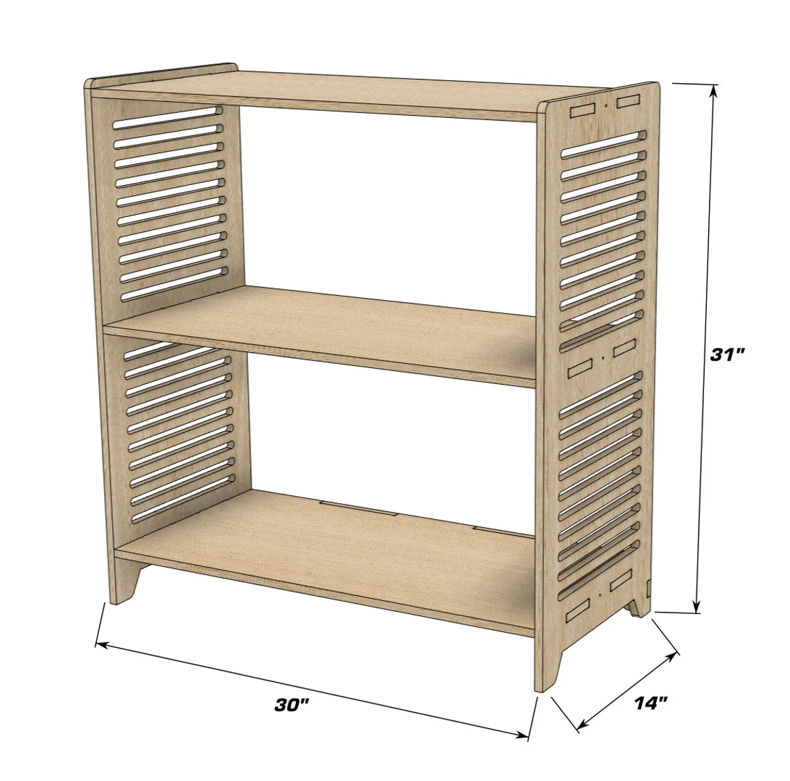 Sparrow- Medium Toy Shelf