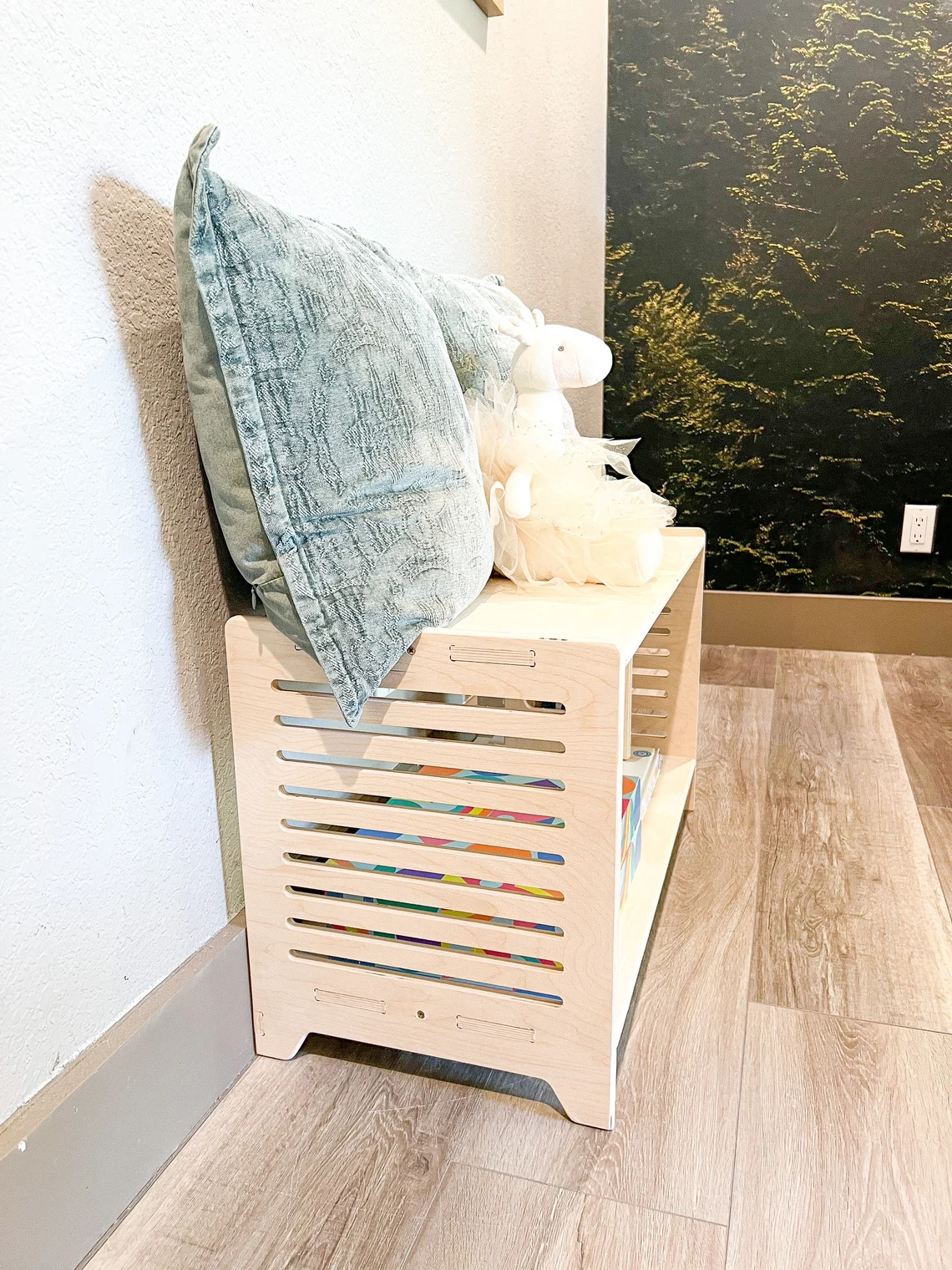 Sparrow- Small Toy Shelf