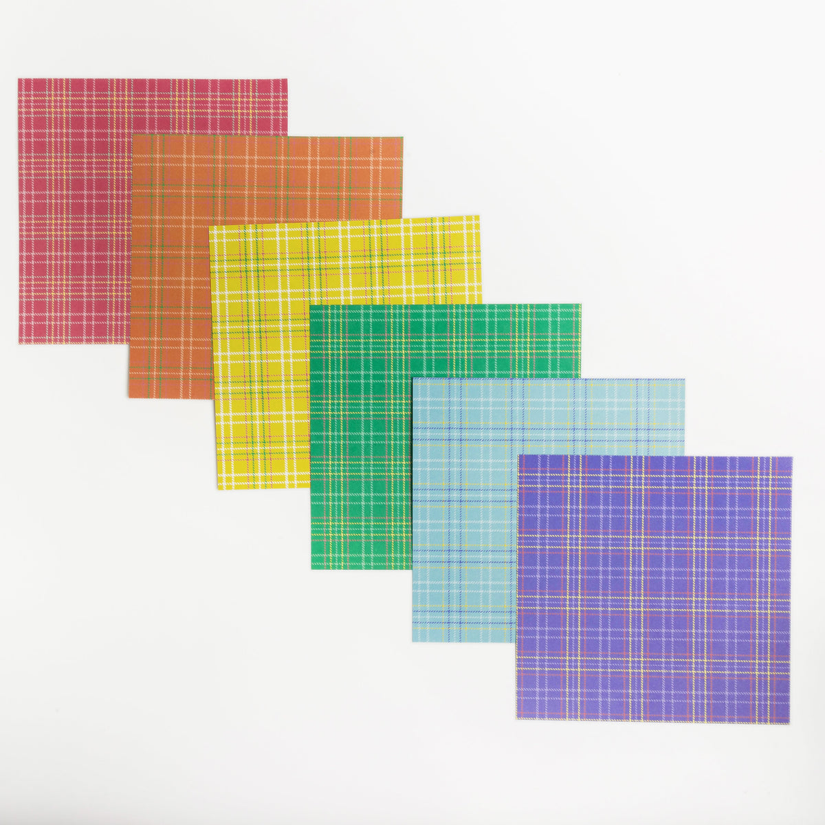 Spring Plaids 6x6 Paper Pack Everett Rd. By Cathe Holden