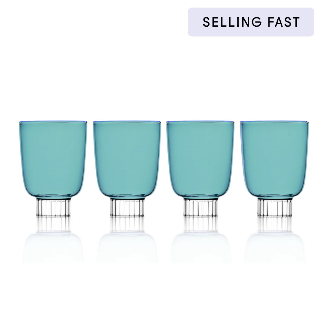 Romantic Stemless Wine Glasses