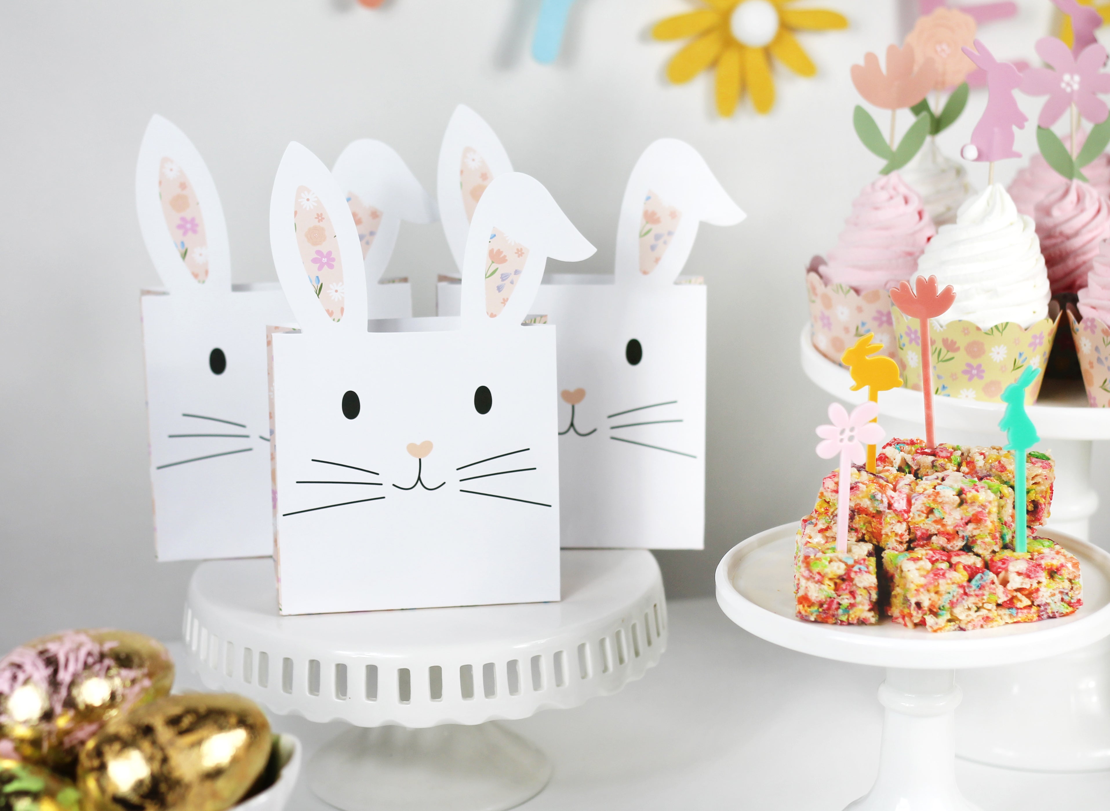 Easter Bunny Favor Bags, 6 Ct