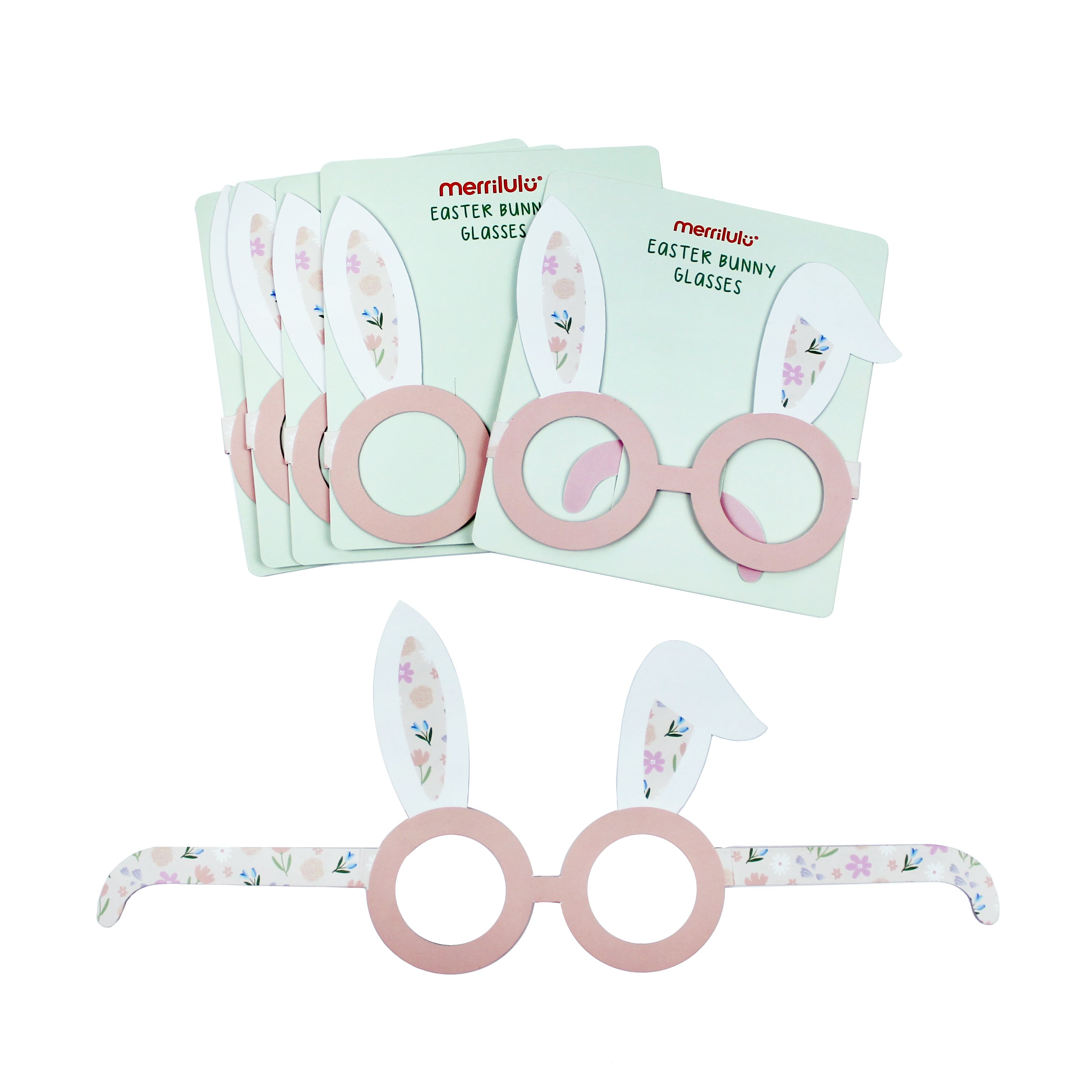 Spring Party Bunny Glasses, 6 Ct