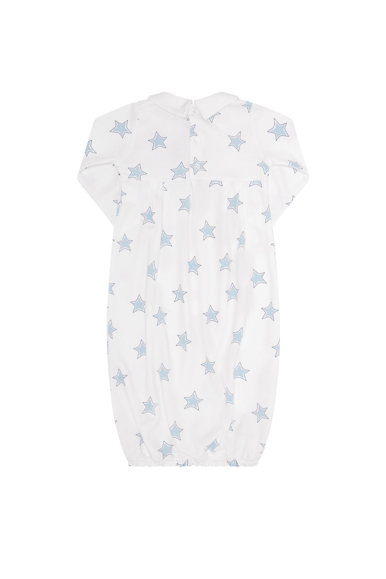 Blue Stars Print Gown