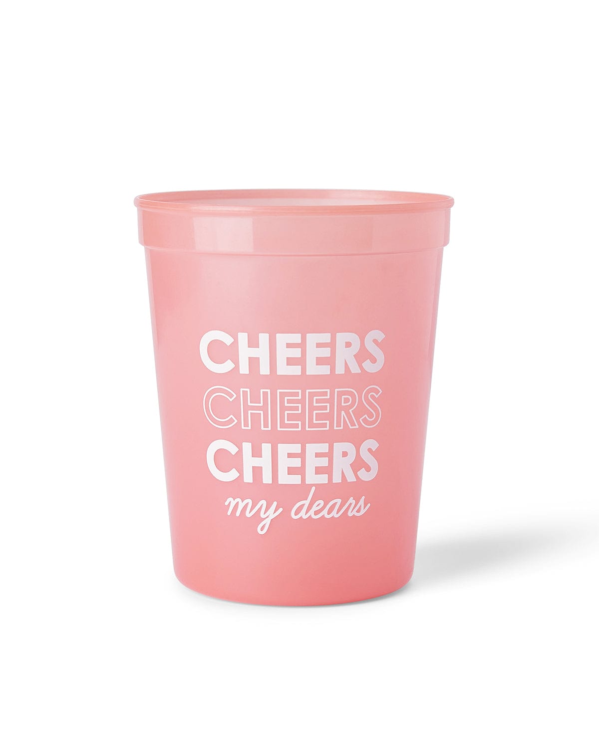 Cheers My Dears Color Changing Reusable Cups (set Of 10)