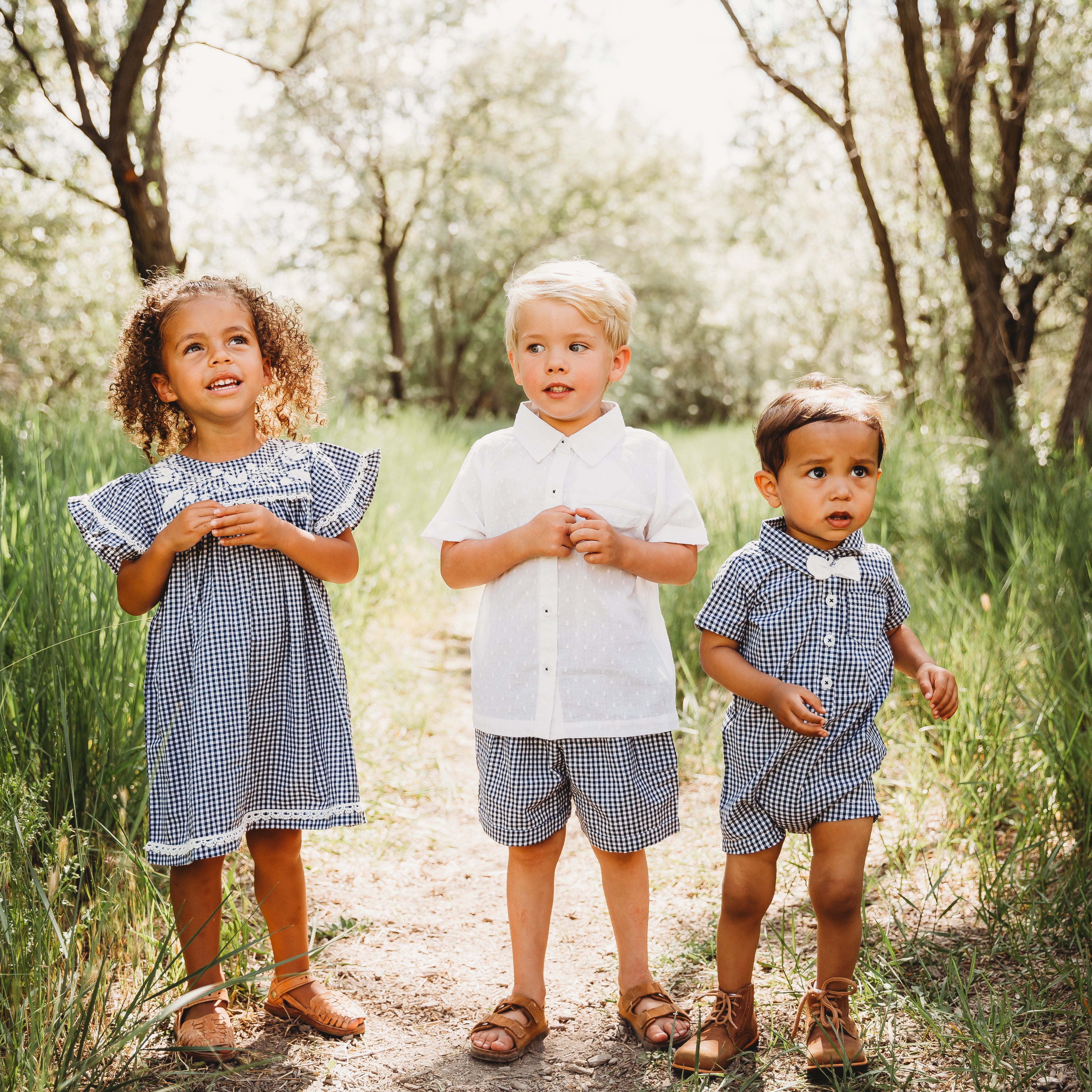 Embroidered Yoke Eith Ruffle Sleeves Romper