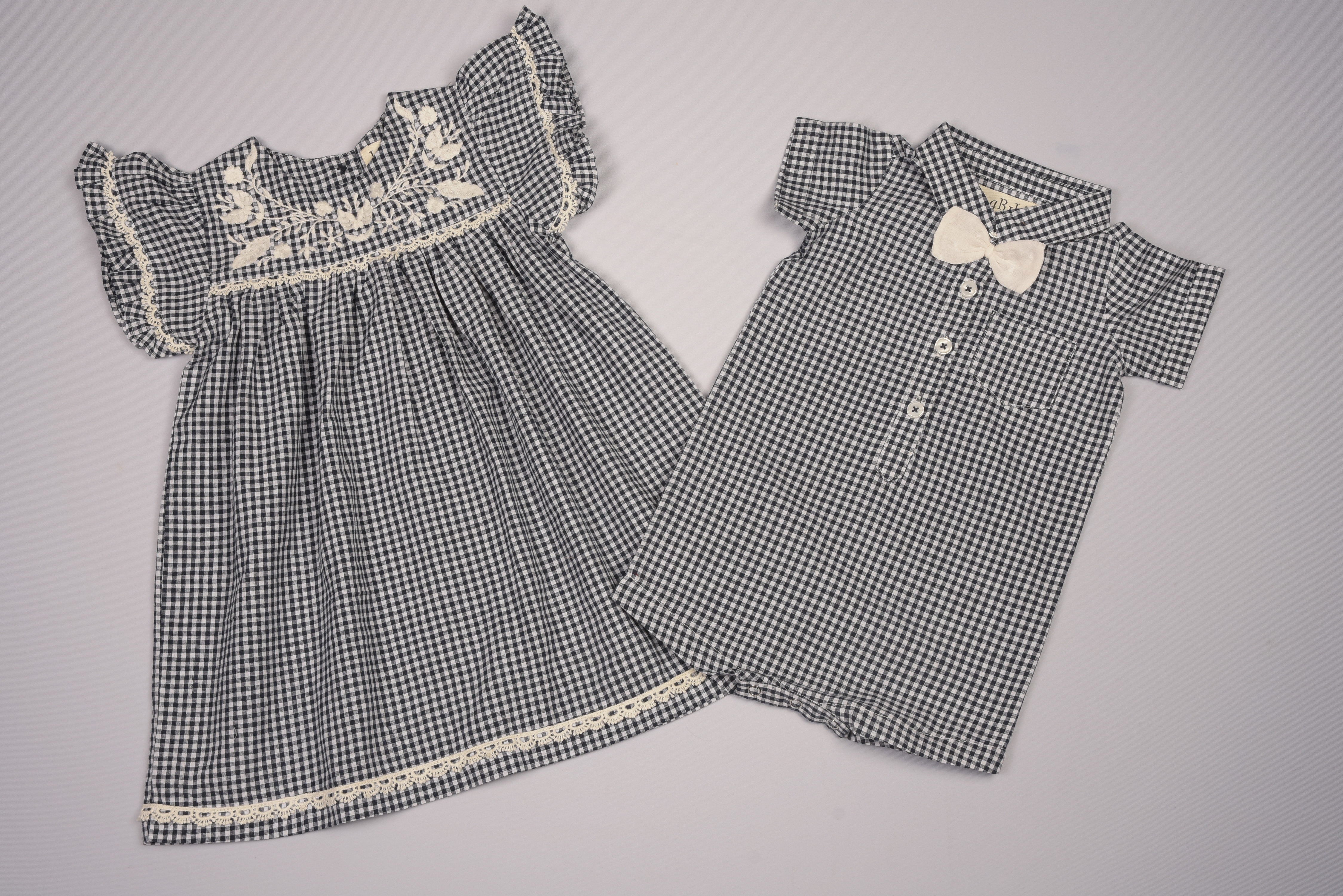 Embroidered Yoke Eith Ruffle Sleeves  Dress