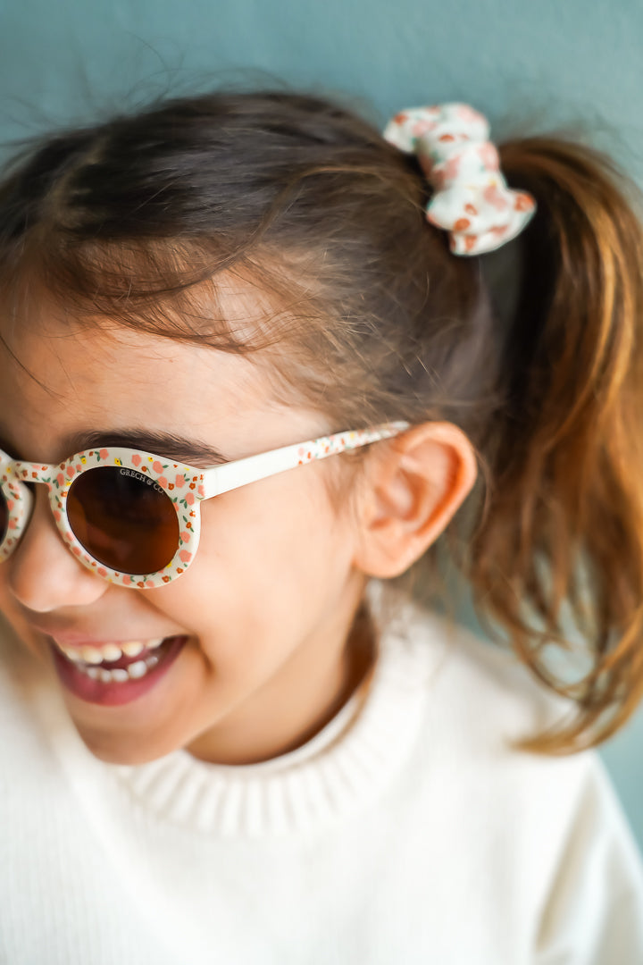 Original Round Sustainable Sunglasses | Bio-based  Bendable Polarized | Sunset Meadow